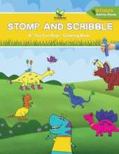 Stomp and Scribble: A DinoSprout "You Can Roar" Coloring Book with Bonus Activity Sheets