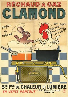 Carnet Blanc, Affiche Rechaud a Gaz Clamond