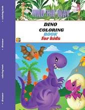 Dino Coloring Book for Kids: Find the way Activity Book