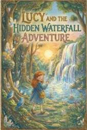 Lucy and the Hidden Waterfall Adventure: A Whimsical Children's Bedtime Story Picture Book for Kids Ages 3-7 About Friendship, Kindness, and Magical Creatures