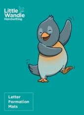 Letter formation desk mats