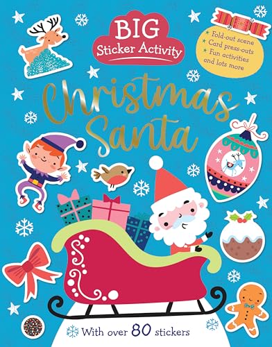 Big Sticker Activity: Christmas Santa
