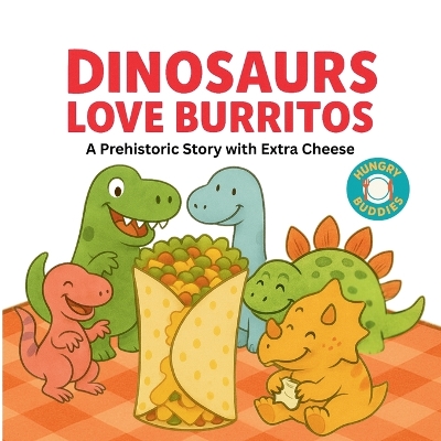 Dinosaurs Love Burritos: A Laugh-Out-Loud Dinosaur Adventure That Shows Kids How Fun It Can Be To Share, Work Together, And Make Space For Everyone. Plus A Few Messy Burritos And Tiny Arms Along The Way!