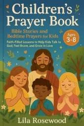 Children's Prayer Book: Bible Stories and Bedtime Prayers for Kids: Faith-Filled Lessons to Help Kids Talk to God, Feel Brave, and Grow in Love