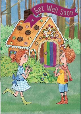 Hansel & Gretel - Get Well Card-Book: 6 Card-Book Pack
