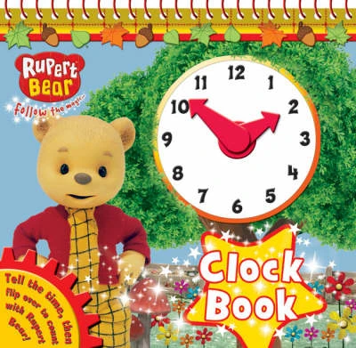 Rupert Bear Clock Book