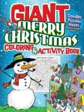 GIANT Merry Christmas Coloring & Activity Book