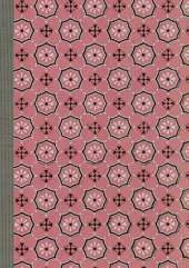 Carnet Blanc, Motif Fleurettes, Papier Peint 18e
