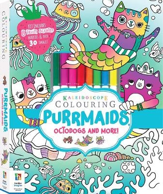 Kaleidoscope Colouring Purrmaids Octodogs and More