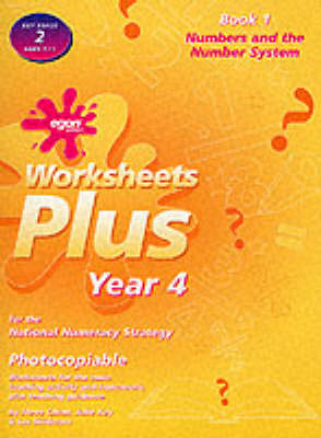 Worksheets Plus: Year 4 for the National Numeracy Strategy