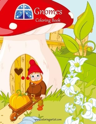 Gnomes Coloring Book 1
