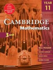 Cambridge 3 Unit Mathematics Year 11 with CD-Rom