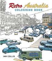 Retro Australia Colouring Book