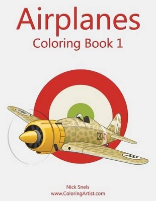 Airplanes Coloring Book 1