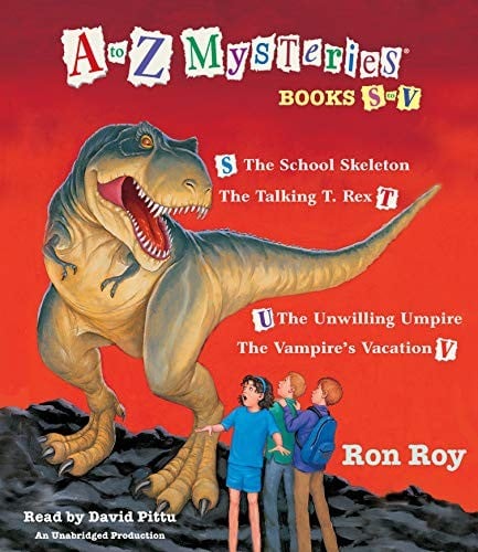 A to Z Mysteries: Books S-V: The School Skeleton; The Talking T. Rex; The Unwilling Umpire; The Vampire's Vacation