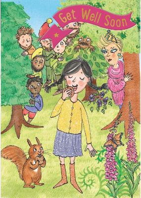Snow White - Get Well Card-Book: 6 Card-Book Pack