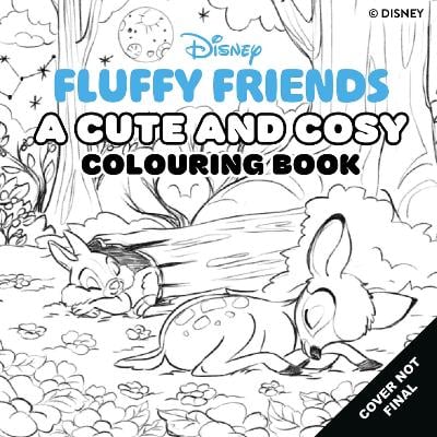 Disney Fluffy Friends: A Cute and Cosy Colouring Book