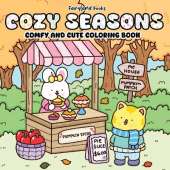 Cozy Seasons: Comfy and Cute Coloring Book for Kids and Adults