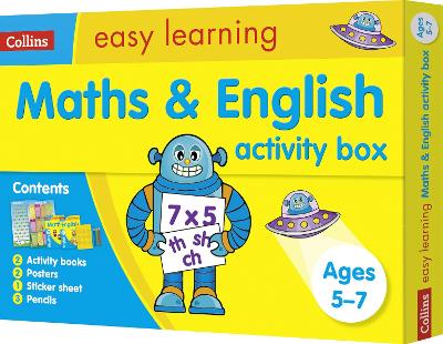 Maths and English Activity Box Ages 5-7: Ideal for Home Learning