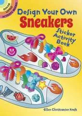 Design Your Own Sneakers Sticker Activity Book