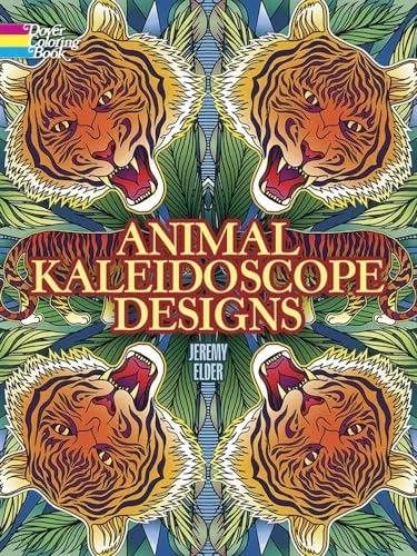 Animal Kaleidoscope Designs Coloring Book
