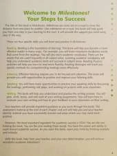 Milestones a