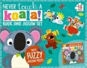 Never Touch a Koala Book and Touch and Feel Jigsaw Boxset