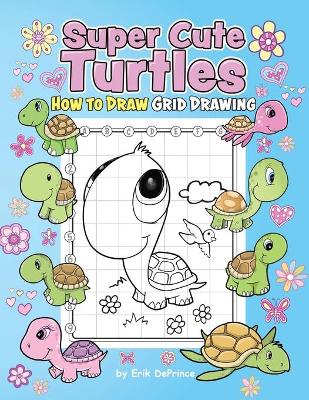 Super Cute Turtles How to Draw Grid Drawing