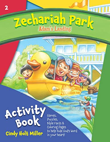 Zechariah Park: Adam's Landing Activity Book