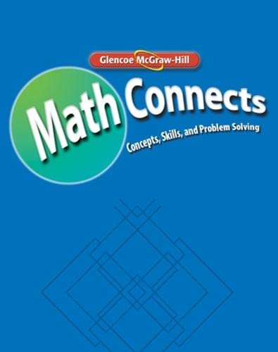 Math Connects: Concepts, Skills, and Problem Solving, Course 2, Math Skills Maintenance Workbook, Teacher Edition