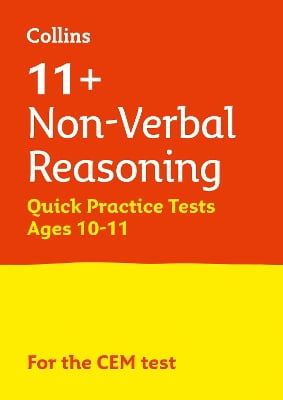 11+ Non-Verbal Reasoning Quick Practice Tests Age 10-11 (Year 6): For the 2026 Cem Tests