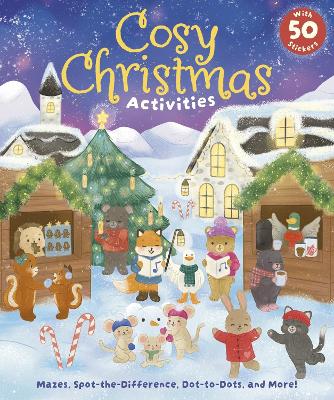 Cosy Christmas Activity Pad: With 50 Stickers!