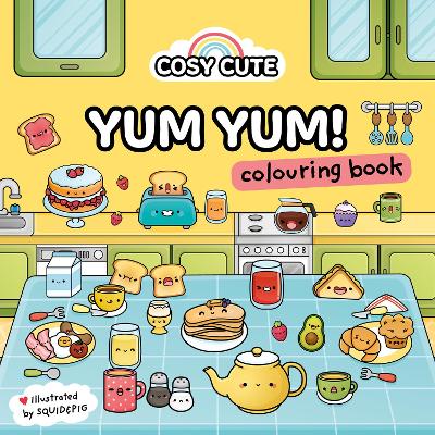 Cosy Cute Yum Yum: Colouring Book