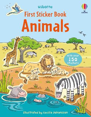First Sticker Book Animals