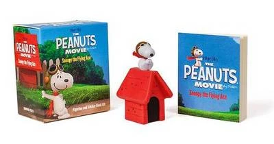 The Peanuts Movie: Snoopy the Flying Ace: Figurine and Sticker Book Kit