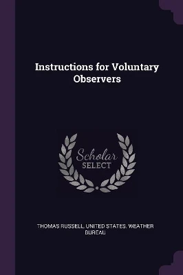 Instructions for Voluntary Observers