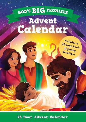 God's Big Promises: Advent Calendar and Family Devotions: 25 Door Advent Calendar