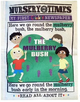 MULBERRY BUSH: My First Crinkly Newspaper
