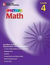 Spectrum Math Wkbk 4