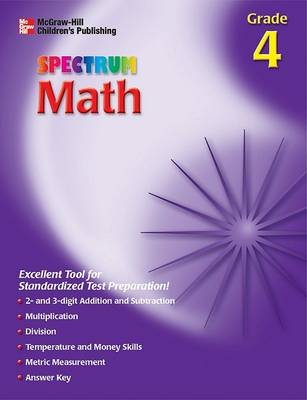 Spectrum Math Wkbk 4