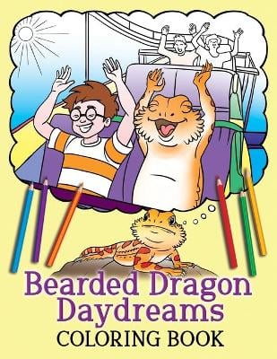 Bearded Dragon Daydreams Coloring Book