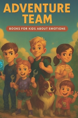 Books for kids about emotions: Adventure Team