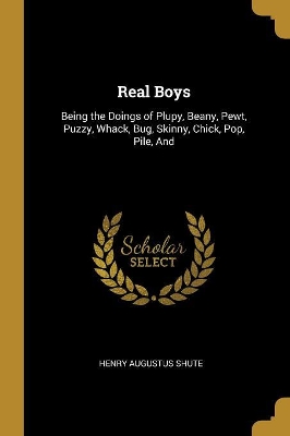 Real Boys: Being the Doings of Plupy, Beany, Pewt, Puzzy, Whack, Bug, Skinny, Chick, Pop, Pile, And