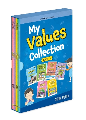 My Values Collection Box Set 3: A Set of 6 Exciting Story cum Activity Books | Illustrated Storybooks on Values and Good Behaviour | Ages 5 +