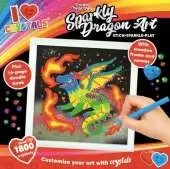 Create Your Own Sparkly Dragon Art