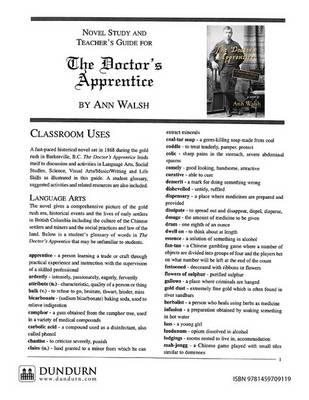 The Doctor's Apprentice Teachers' Guide: Dundurn Teachers' Guide