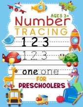 Number Tracing Book for Preschoolers and Kids Ages 3+: Trace Numbers Practice Work book for Pre K, Kindergarten and Kids Ages 3-5, Cursive Handwriting, and Numbers 1-10 Coloring Pages