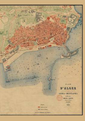 Carnet Blanc, Plan D'Alger, Jourdan, 1888