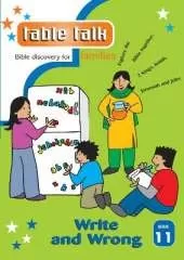 Table Talk 11: Write and Wrong: Bible discovery for families