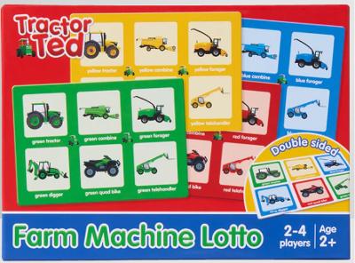 Tractor Ted Farm Machine Lotto